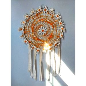 Vintage Daisy Dream Catcher